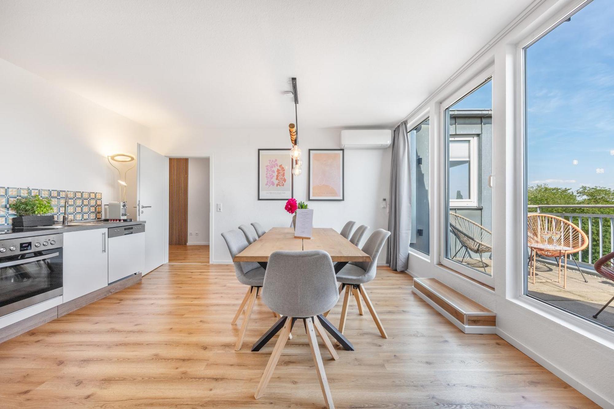 Apartamento Mango Living I Stadtoase I Modern I 3 Schlafzimmer I 95 Qm I 9 Personen Mönchengladbach Habitación foto